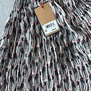 (Brand-GH Bass & Co) Giraffe print skirt